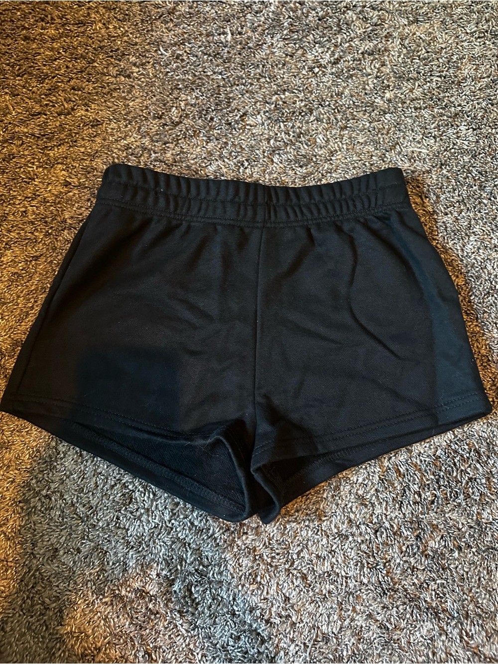 Princess Polly Black Women's Athletic sweat Shorts - Comfortable Everyday Fit